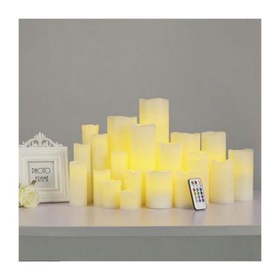 China Wholesale home decoration flameless moving wick flameless led candle for sale