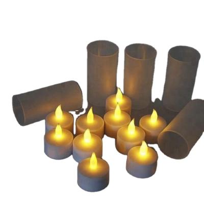 China Colorful Electric Wax LED Flameless Pillar Decoration Battery Operated Flameless Candle for sale