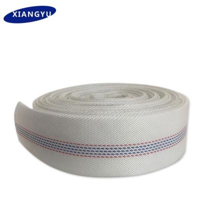 China Best quality layflat firefighting layflat outer fire hose layflat strength pu hose cheap inner fabric flat braid for firefighting for sale