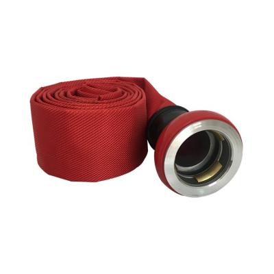 China Fire Fighting Cloth 2 Inch 3 Inch 4 Inch Line 5 Inch PU Cloth Water Hose for sale