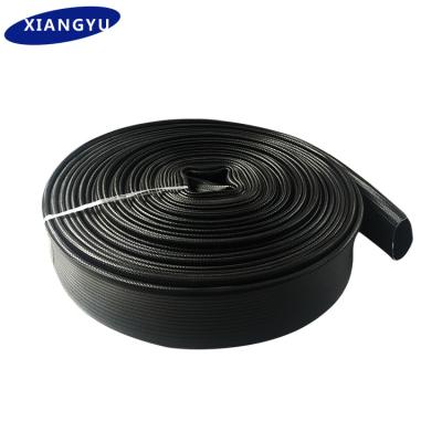 China Firefighters Industrial Anti Fire Equipment Double Side Rubber Water Fire Hose for sale