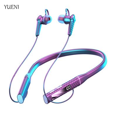 China Fast Charging YN High Quality Wireless Neck Sports Headphones Hanging BT Headphones Gaming Earphones for sale