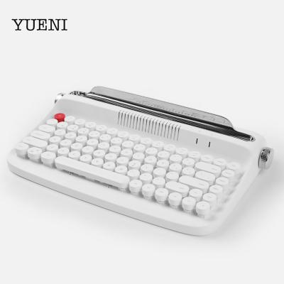 China YN YN Statistical Office Style Office Keyboard Retro Keypad Wireless Round English Multiple System Style Wireless Keyboard for sale