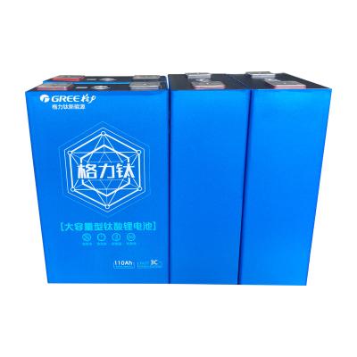 China Storage Best Original 2.3v 110ah Lithium Ion Batteries Prismatic Lto Battery System for Power Storage System for sale