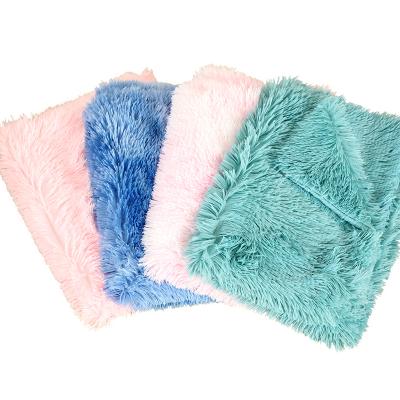 China Cheap Custom Travel Double Sided Warm Coral Soft Pet Blanket Luxury Plush Fleece Dog Blanket for sale