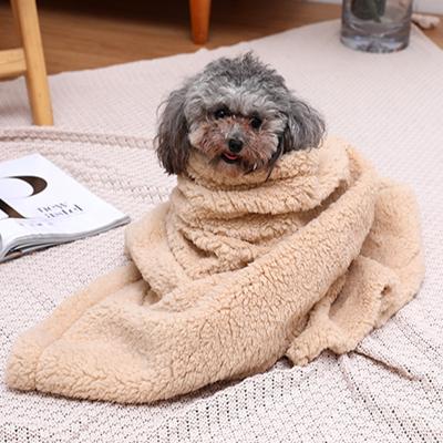 China Super Soft Pet Mat Manufacturer Direct Selling Dog Blanket Cat Dog Blanket Lamb Dog Kennel Mat Breathable for sale