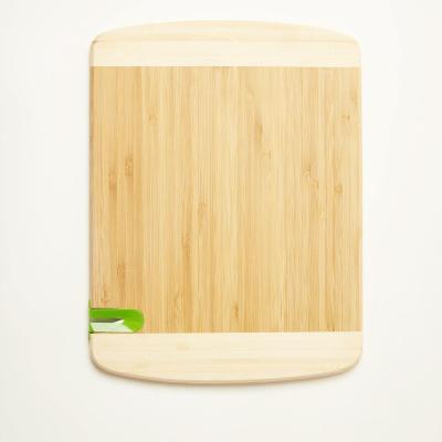 China Eco-friendly Bamboo Kitchen Cutting Board With Edge for sale