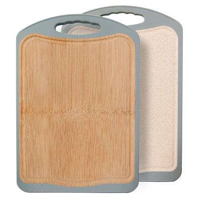 China Viable Double Sided Bamboo Cutting Board for KitchenAritan Le Grand Organic Chopper for sale