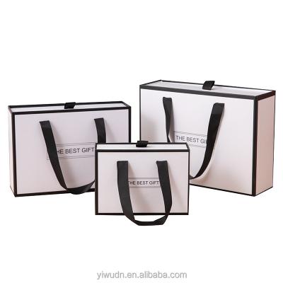 China Craft Recyclable Luxury Printed White Gift Box For Eyelash And Wig Gift Boxes Personalized Cosmetics Package Box for sale