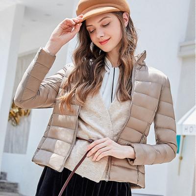 China Latest Design 2020 Anti Shrink Winter Clothes Fashion Women Down Jackets for sale