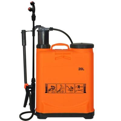 China For Agriculture CHINA Comfortable Economy Backpack Manual Biocide Sprayer with Plastic Tank 16L 18liter 20 Liter for sale