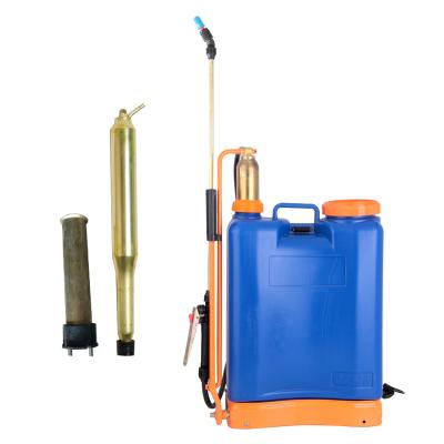 China Popular High Quality Brass Cylinder PJH400 16 Liter Manual Knapsack Piston Agricultural Sprayer for sale