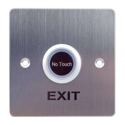 China SMQT Touchless Motion Detection Anti-Virus Anti-Infection Access Control Switch Door Infrared Release Pad with LED Light for sale