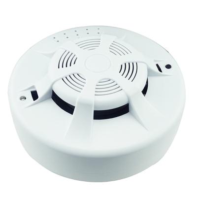 China Self Contained Smoke Detector Standalone Ceiling Mounted Photoelectric Battery Operated 9V Smoke Detector for sale