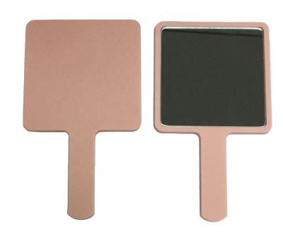 China Double sided plastic hand mirror for sale