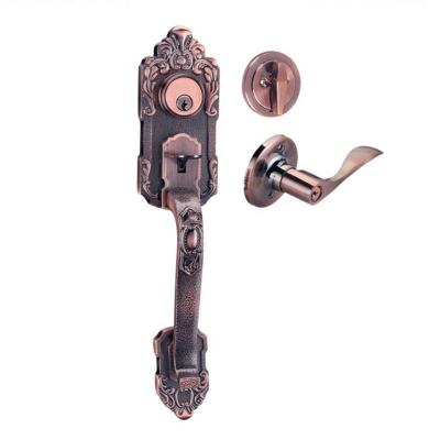 China Zinc Alloy Hotel/Home/School/Office Lockset Door Mortise Lockset Zinc Alloy Handle Set Door Locks Wholesale for sale