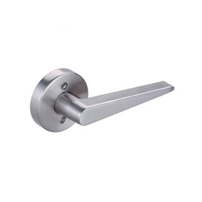 China High Quality Hotel/Home/School/Office Double Sided Dummy Door Handle Lock Lever Lockset Modern Interior External Safe Dummy Zinc Security Knobs for sale