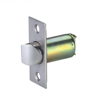 China Single Cylindrical Hotel/Home/School/Office Door Entry Latch Satin Nickel Deadbolt For Toilet for sale