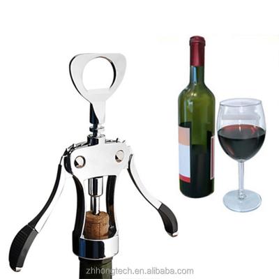 China All-in-one Viable Red Wine Opener Winged Wine Corkscrew and Bottle Opener for sale