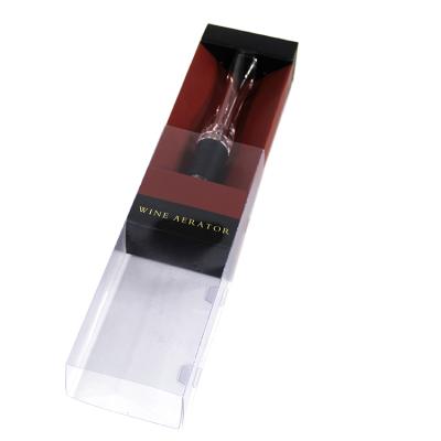 China Portable Plastic Acrylic Pourer Wine Aerator Pourer Wine Aerator Decanter Spout Wine Aerating Accessories New for sale