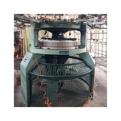 China Textile fabric used double jersey circular knitting machines for sale