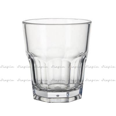 China Good Quality 8oz Unbreakable Plastic Tumbler Home Tumbler Cup Fine Brandy Rock Glass Whiskey Tumbler for sale