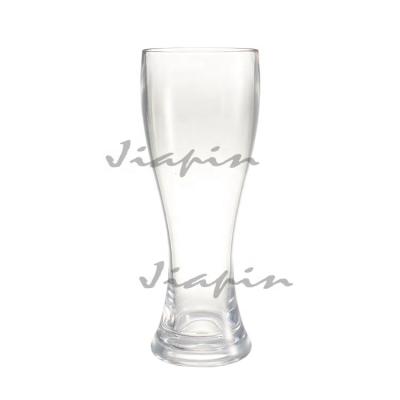 China Tall Unbreakable Shatterproof Plastic Polycarbonate Glass Beer Mug Pilsner Beer Mug for sale