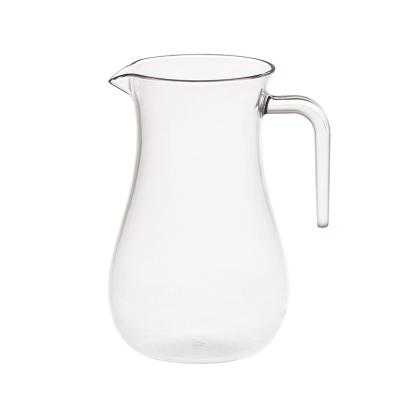 China Picther Modern Unbreakable Plastic Water Decanter Jug Water Storage Wine Decanter for sale