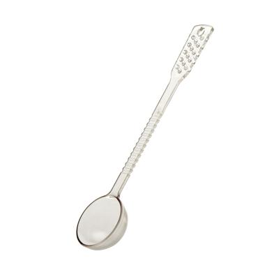 China Long Handle Plastic Milk Tea Milk Powder Spoon Sustainable Stirring Spoon for sale