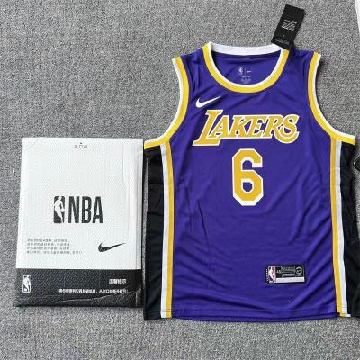 China 2022 Transparent Antibacterial Basketball Tank Tops James No. 6 Kobe No. 8 Nick Young No. 0 Mens Sports Suits Tank Top Customized for sale