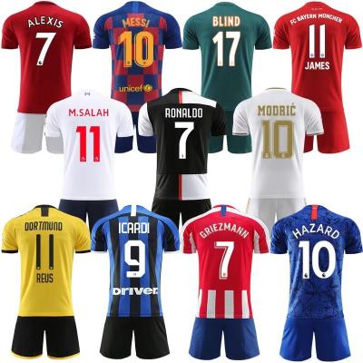 China Soccer Jersey Model Sets New Quality Argentina Soccer Shirts World 2022 Uniform Jerseys 2023 Thai Version Player Tops Cups for sale