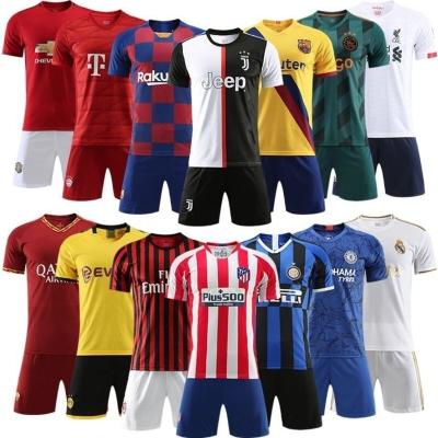 China Custom 2023 Summer Student Training Jersey Real Man Version Suit Soccer Club Wear Sets Thai Football Suit Men's Singlet Jersey for sale