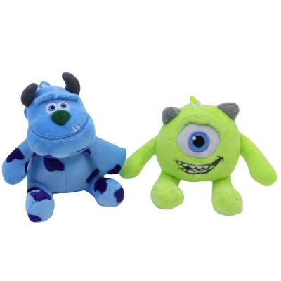 China PVC Disney Monster Big Eyed Furry Sullivan Plush Key Chain Doll Bag Pendant Work Monsters University Energy Company for sale