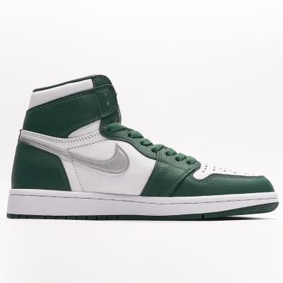 China 2022 Hot Selling Nike Air Jordan Sneaker 1 High Top OG Cultural Basketball Shoes High Throat Brand Green DZ5485-303 Nike Men Shoe for sale