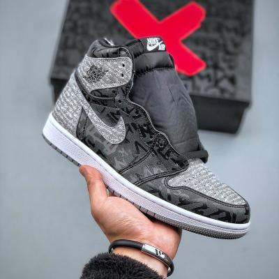 China Sports Shoes Nike Air Jordan Sneaker 1 High Classic Vintage Retro OG Rebellionaire AJ1 Superior Soft Cultural Basketball Shoe for sale