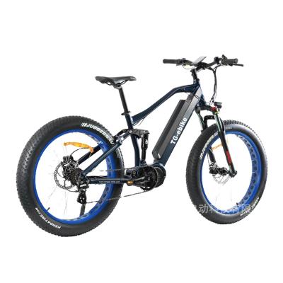 China Aluminum Alloy Best Selling Mid Drive Moutain Electric Bike With 48V17.5ah Battery Electric Bicycle for sale