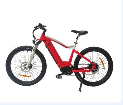 China Aluminum Alloy Lithium Battery Tire Best Fat Hidden Bike Cruiser Ebike 500W Electric Motor 48V for sale