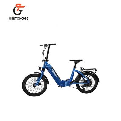 China Cheap Aluminum Alloy Electric Bike Folding Electric Bikes For Sale 20 Inch Folding Electric Bike for sale