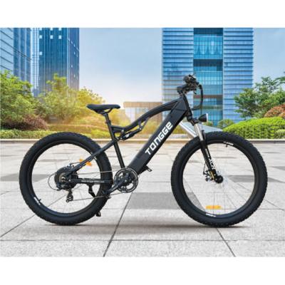 China 500w Electric Bike Electric Bike Mountain Bike Aluminum Electric Bicycle Full Suspension for sale