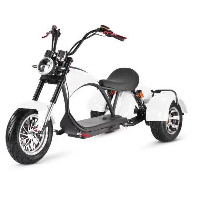 China Citycoco 3000W Steel Electric Tricycle Scooter Fat Tire 18*10Inch 3 Wheel Electric Scooter for sale