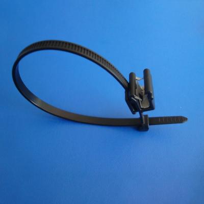 China Electrical Applications of 2 Piece Tie Down Ties for T50ROSEC5A Edges Cable Ties and EdgeClip Assemblies use where holes are not acceptable for sale