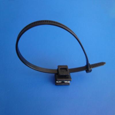 China Electrical Applications EdgeClip cable ties for edges attach cables and pipes to edges without drilling easily to be attached to the edge by hand for sale