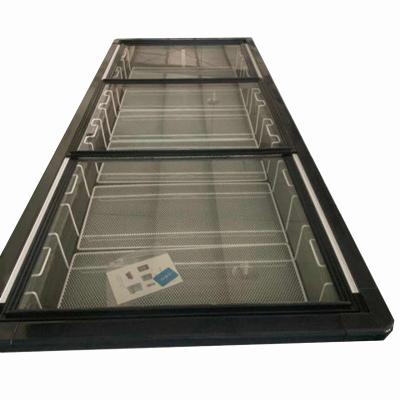 China Ice Cream Fridge Freezer Tempered Glass Exterior Door Made in China for sale