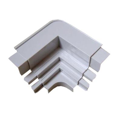 China L Shape Profiles Extruded High Quality Plastic Profile L Shape Rigid PVC Customized SL-PVC 023 Shenglong CN; ZHE White ROHS for sale