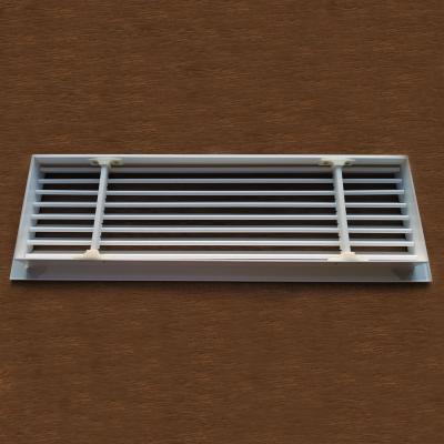 China Air Conditioning Ducts Spare Parts Easy Installation PVC Air Conditioner Duct Vertical White Stripe for sale