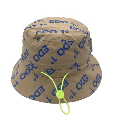 China Sunshading 2022 kids travel beach hat sun sublimation full protection outdoor hat printing custom made PVC patch bucket hat for summer for sale