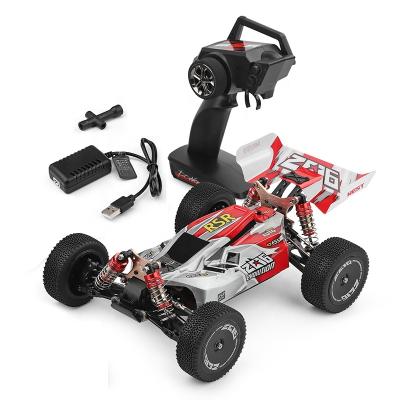 China Hot RC Hobby Wltoys 144001 4WD 4X4 60km/h Top Speed ​​Car Model Vehicle Metal Alloy Chassis Hobby Remote Control Buggy rc for sale