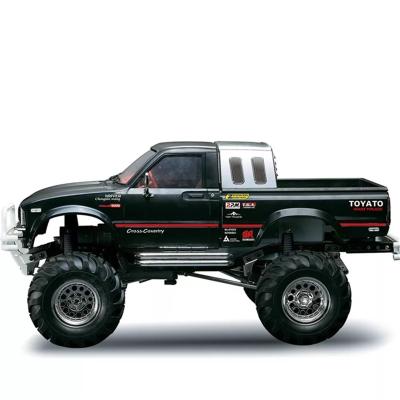 China RC Hobby P407 1/10 2.4G 4WD Rally Rc Car Metal 4X4 Pickup Truck Rock Crawler Boxer Boxer for sale