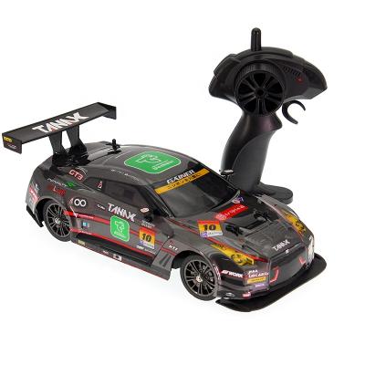 China 1:16 RTR GT300 R35 4wd 4x4 4w 20km 2.4G RC Hobby 2.4G Vehicle Drift Car High Speed ​​Racing RC Drift GTR for sale