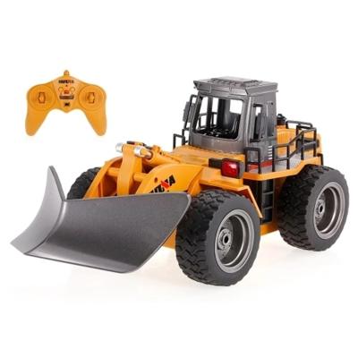 China Model Remote Control HUI Na TOYS 1586 RC Snow Plow 1/18 2.4Ghz 6CH Snow Sweeper Engineering RC Truck for sale